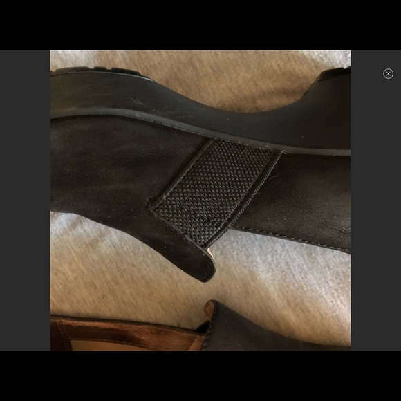 Dansko Nubuck Platform Loafer - Picture 4 of 7